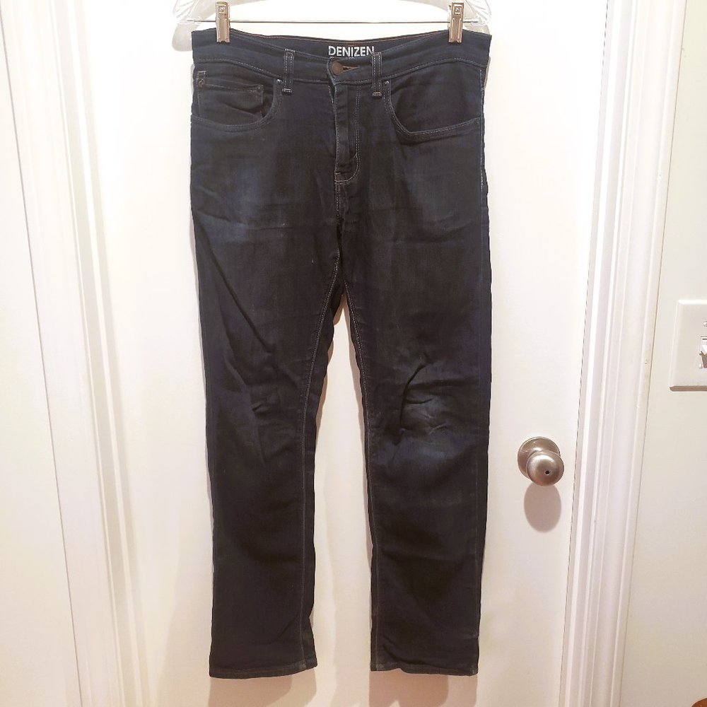 Denizen by Levi's 216 Skinny Fit Jeans Youth Dark Blue Size 16R 32" x 29.5"